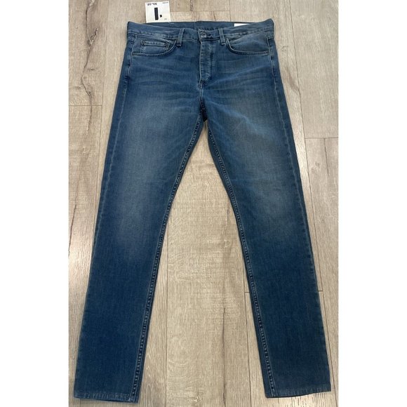 Rag & Bone Women's Jeans Fit 1 Skinny Brockie Blue W33 L32 (34x31) NEW - Picture 3 of 12